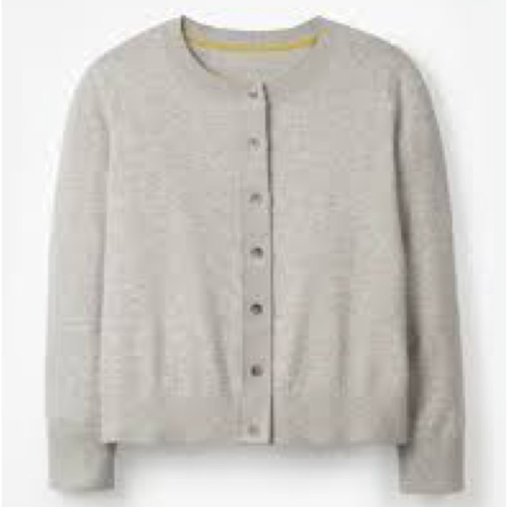 Boden Light Gray Women's Cardigan